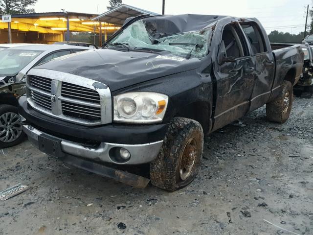 3D7KS28A58G139937 - 2008 DODGE RAM 2500 S BLACK photo 2