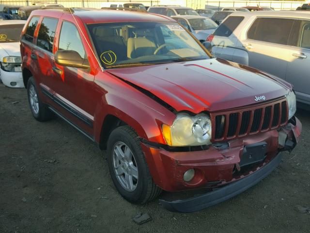 1J4GS48K86C205671 - 2006 JEEP GRAND CHER RED photo 1