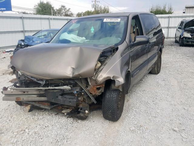 1GNDX03E52D287505 - 2002 CHEVROLET VENTURE TAN photo 2