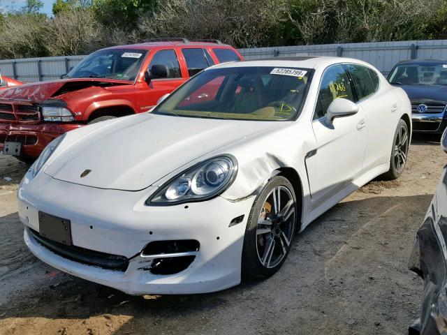 WP0AB2A76CL062169 - 2012 PORSCHE PANAMERA S WHITE photo 2