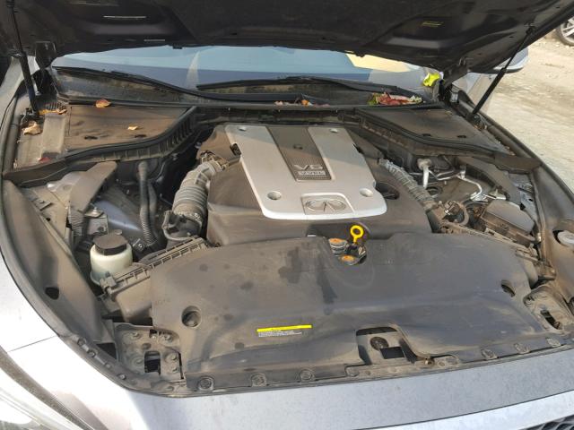 JN1BV7AP5EM686294 - 2014 INFINITI Q50 BASE SILVER photo 7