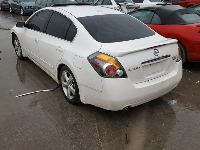 1N4BL21E67N411556 - 2007 NISSAN ALTIMA 3.5 WHITE photo 3