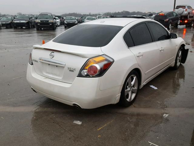 1N4BL21E67N411556 - 2007 NISSAN ALTIMA 3.5 WHITE photo 4