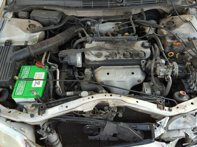 1HGCG5654WA139772 - 1998 HONDA ACCORD EX SILVER photo 7