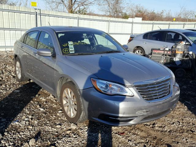 1C3CCBBB9DN516529 - 2013 CHRYSLER 200 TOURIN SILVER photo 1