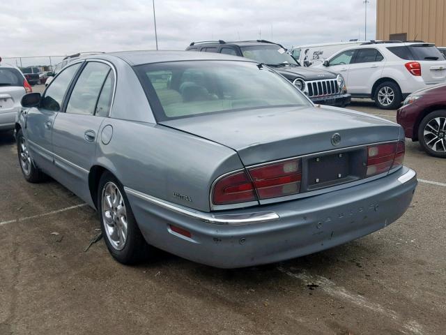 1G4CU541844129549 - 2004 BUICK PARK AVENU BLUE photo 3