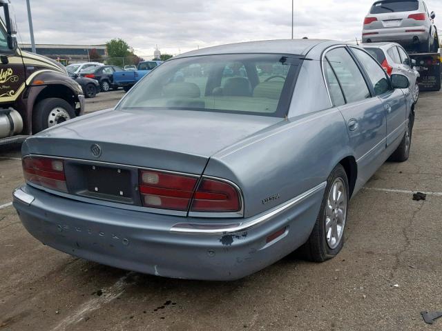 1G4CU541844129549 - 2004 BUICK PARK AVENU BLUE photo 4