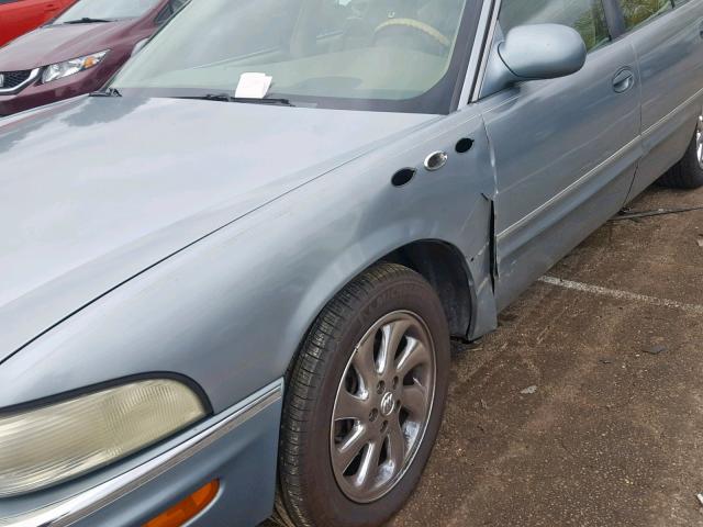 1G4CU541844129549 - 2004 BUICK PARK AVENU BLUE photo 9