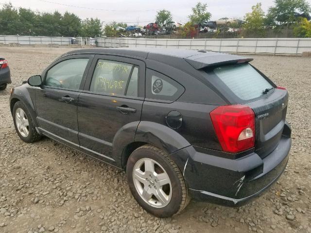 1B3HB48AX9D136175 - 2009 DODGE CALIBER SX BLACK photo 3