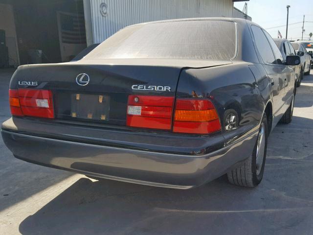 JT8BH28F4X0152412 - 1999 LEXUS LS 400 BLACK photo 4