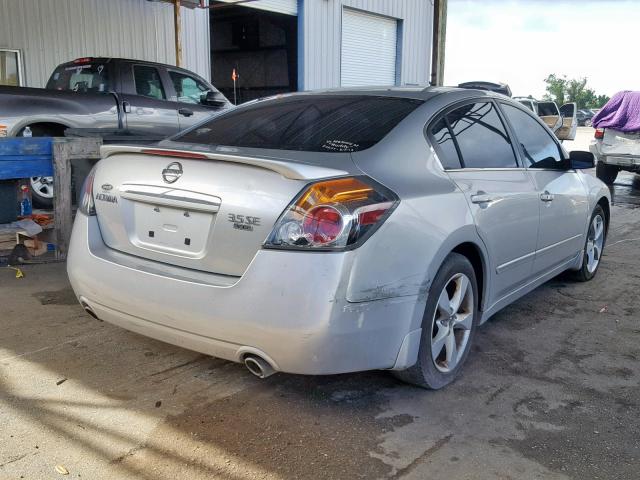 1N4BL21E47C181916 - 2007 NISSAN ALTIMA 3.5 SILVER photo 4