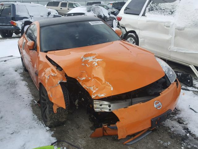 JN1BZ34D47M500455 - 2007 NISSAN 350Z COUPE ORANGE photo 1