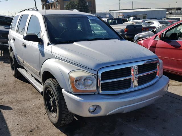 1D4HB48N34F187759 - 2004 DODGE DURANGO SL SILVER photo 1