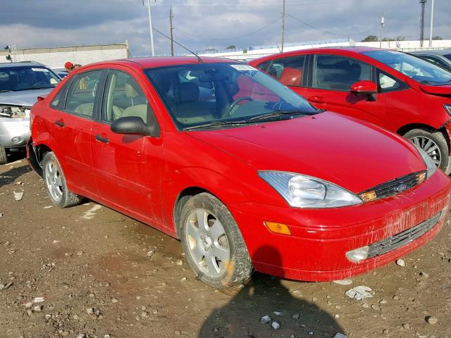 1FAFP38381W345271 - 2001 FORD FOCUS ZTS RED photo 1