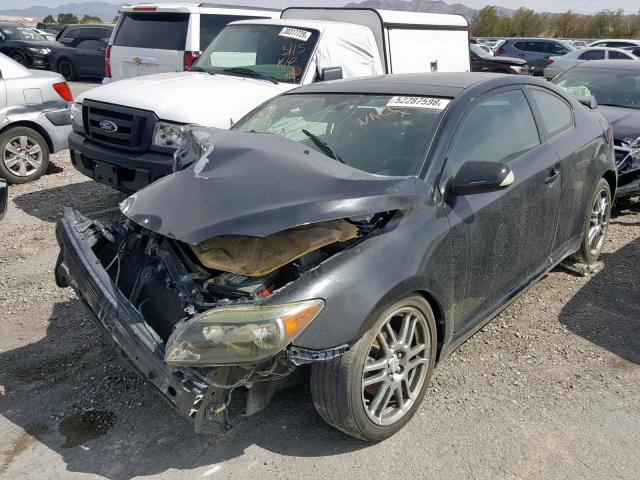 JTKDE177070218843 - 2007 TOYOTA SCION TC შავი ფოტო 2