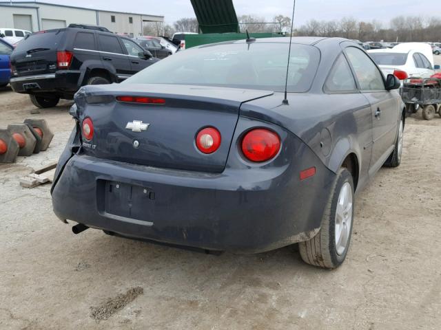 1G1AL18F087299608 - 2008 CHEVROLET COBALT LT BLUE photo 4