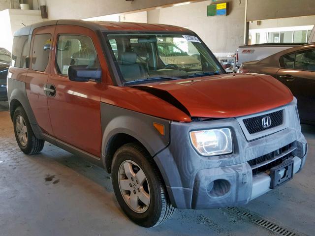 5J6YH28634L034335 - 2004 HONDA ELEMENT EX ORANGE photo 1