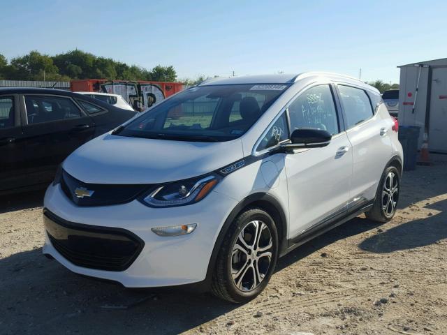 1G1FX6S02H4183260 - 2017 CHEVROLET BOLT EV PR WHITE photo 2