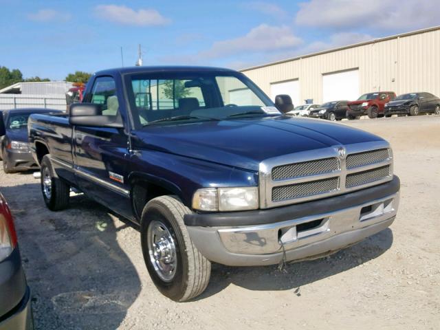 1B7KC26C6SS254543 - 1995 DODGE RAM 2500 BLUE photo 1