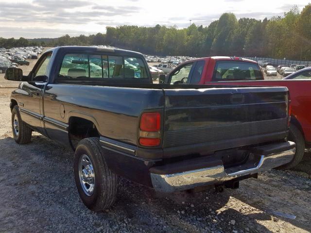 1B7KC26C6SS254543 - 1995 DODGE RAM 2500 BLUE photo 3