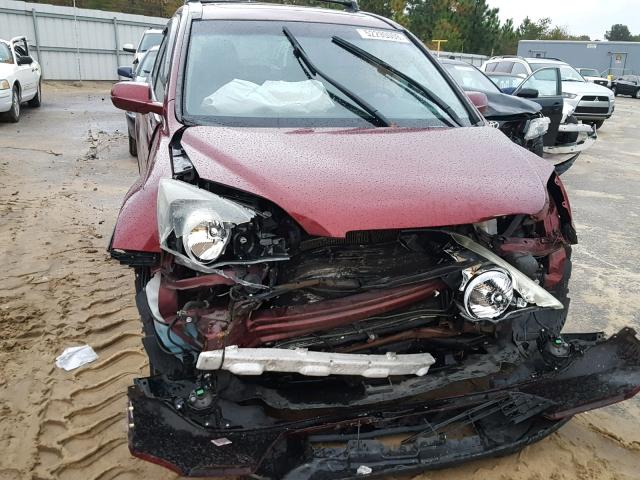 5J6RE38718L001139 - 2008 HONDA CR-V EXL RED photo 1