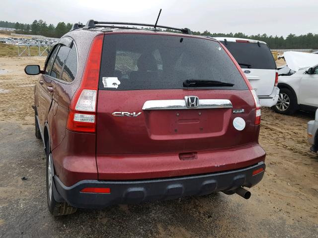 5J6RE38718L001139 - 2008 HONDA CR-V EXL RED photo 3