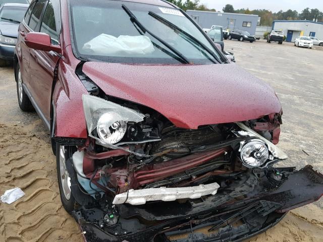 5J6RE38718L001139 - 2008 HONDA CR-V EXL RED photo 9