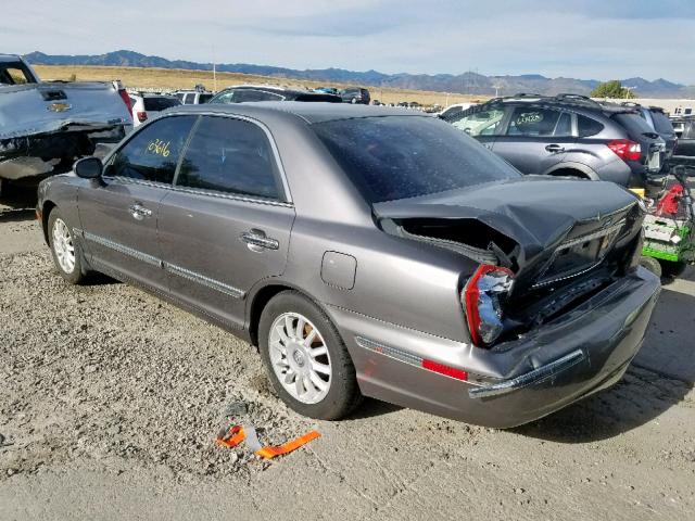 KMHFU45E94A328555 - 2004 HYUNDAI XG 350 SILVER photo 3