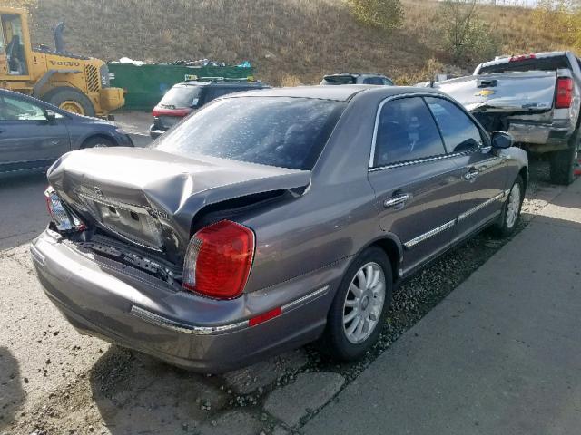 KMHFU45E94A328555 - 2004 HYUNDAI XG 350 SILVER photo 4