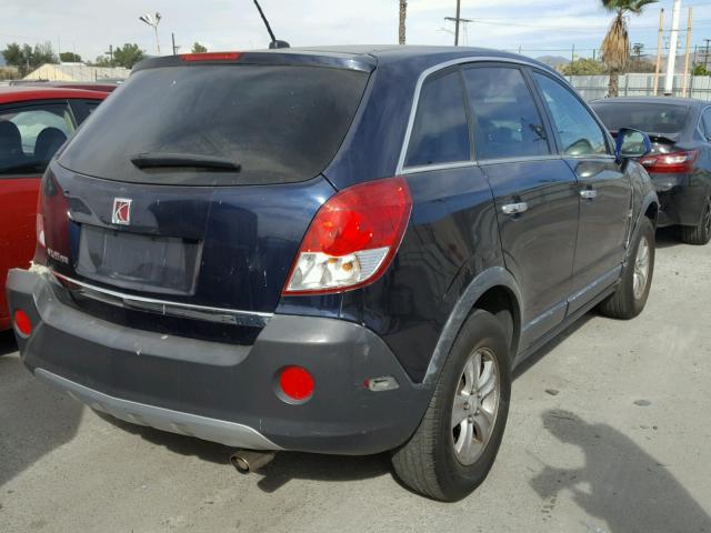 3GSCL33PX8S730926 - 2008 SATURN VUE XE BLUE photo 4