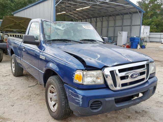 1FTYR10D99PA05459 - 2009 FORD RANGER BLUE photo 1