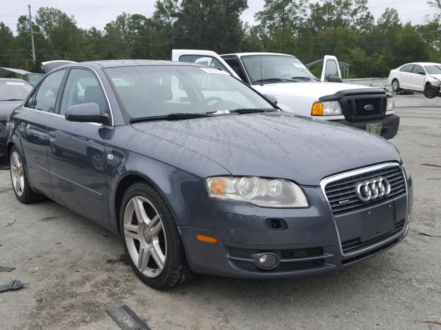 WAUDF68E45A487947 - 2005 AUDI A4 2.0T QU GRAY photo 1