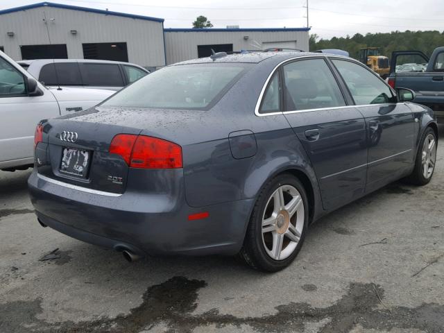 WAUDF68E45A487947 - 2005 AUDI A4 2.0T QU GRAY photo 4