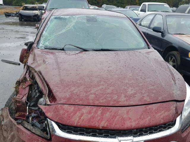 1G11C5SA6GF137653 - 2016 CHEVROLET MALIBU LIM 勃艮第红 照片 7