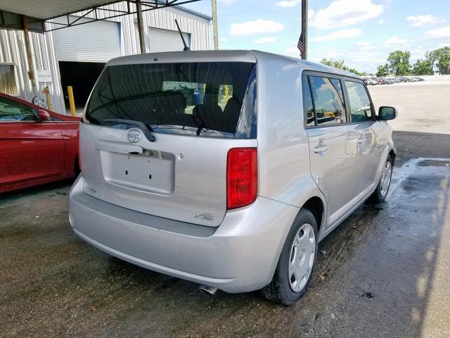JTLKE50EX81018311 - 2008 TOYOTA SCION XB ვერცხლისფერი ფოტო 4