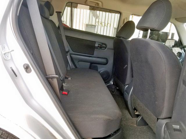 JTLKE50EX81018311 - 2008 TOYOTA SCION XB ვერცხლისფერი ფოტო 6
