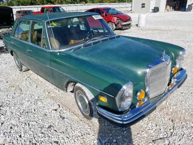 10806812003798 - 1972 MERCEDES-BENZ 280 SEL GREEN photo 1