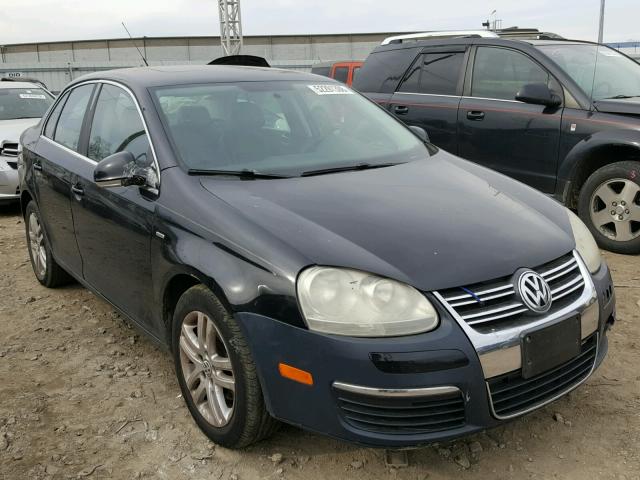 3VWEF71KX7M182193 - 2007 VOLKSWAGEN JETTA WOLF BLACK photo 1