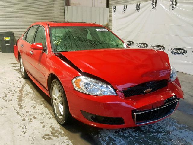 2G1WC5E32D1151863 - 2013 CHEVROLET IMPALA LTZ RED photo 1