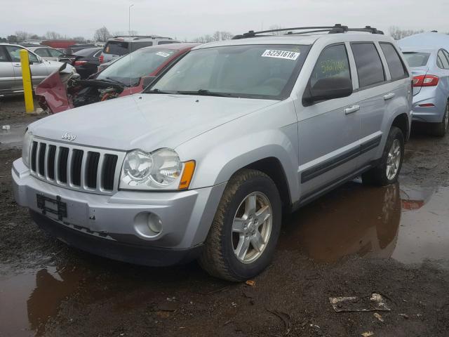 1J4GR48K36C356445 - 2006 JEEP GRAND CHER SILVER photo 2