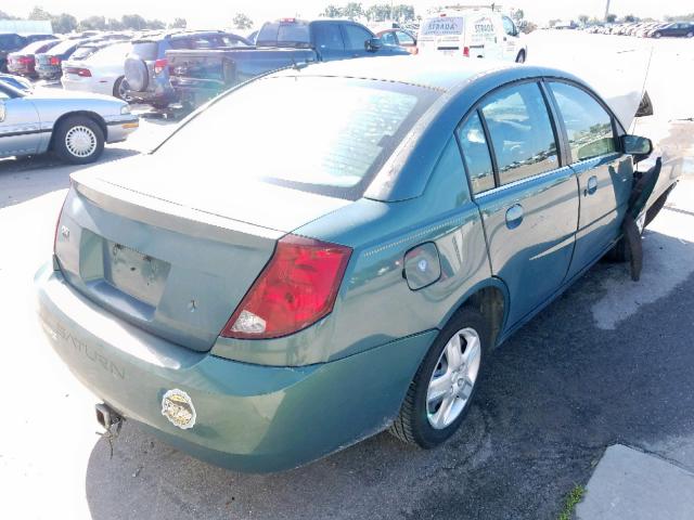 1G8AJ55F96Z195784 - 2006 SATURN ION LEVEL GREEN photo 4