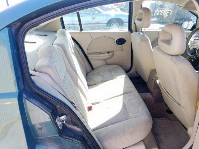 1G8AJ55F96Z195784 - 2006 SATURN ION LEVEL GREEN photo 6