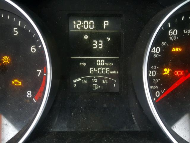 3VW2K7AJ9FM321573 - 2015 VOLKSWAGEN JETTA BASE CHARCOAL photo 8