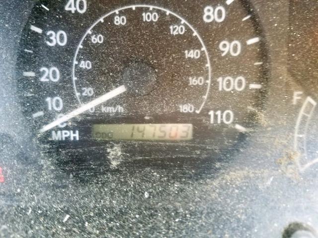 1Y1SK5288XZ423008 - 1999 CHEVROLET GEO PRIZM მწვანე ფოტო 8