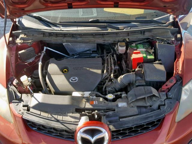 JM3ER2BM0B0354442 - 2011 MAZDA CX-7 RED photo 7