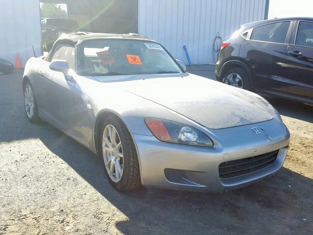 JHMAP1149YT008131 - 2000 HONDA S 2000 SILVER photo 1