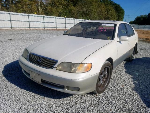 JT8JS47E2S0107155 - 1995 LEXUS GS 300 WHITE photo 2