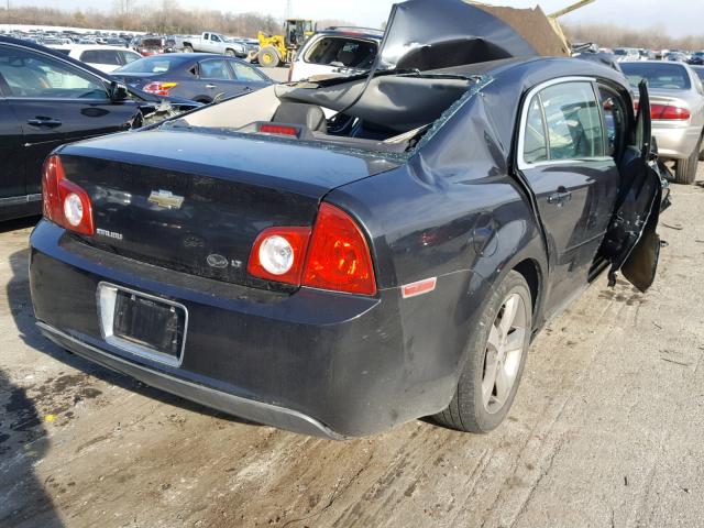 1G1ZJ57B88F221050 - 2008 CHEVROLET MALIBU 2LT BLACK photo 4