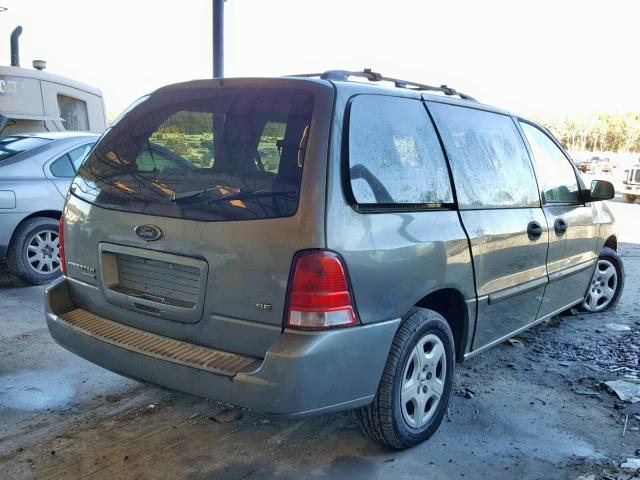 2FMZA51674BA34246 - 2004 FORD FREESTAR S GREEN photo 4