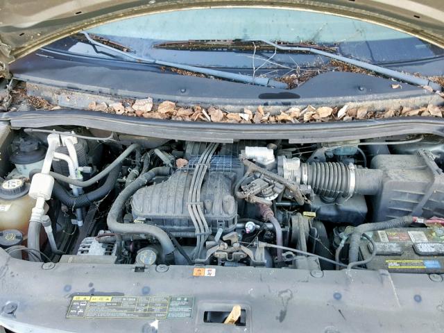 2FMZA51674BA34246 - 2004 FORD FREESTAR S GREEN photo 7